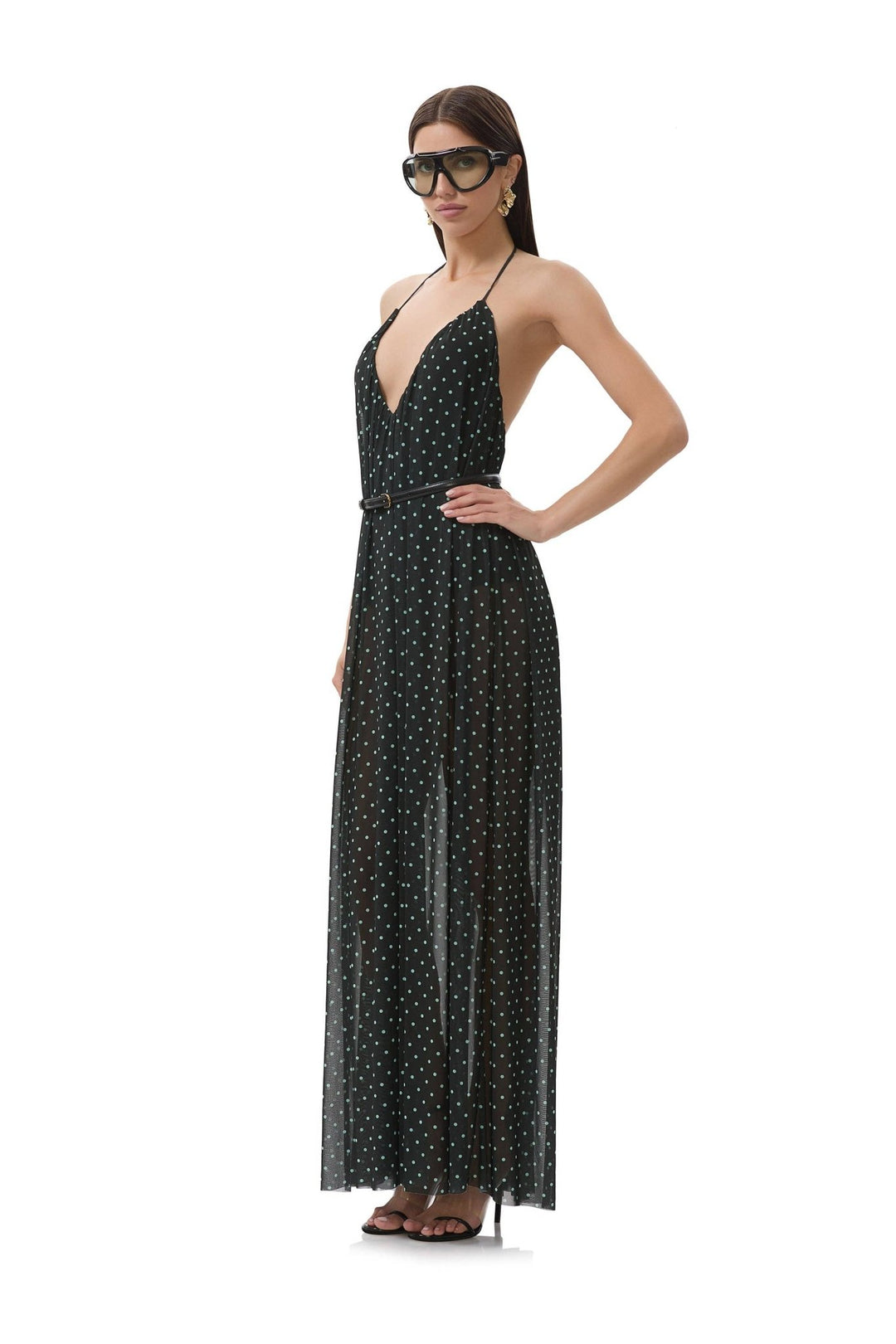 Mist Dress - Aqua Dot - obligato