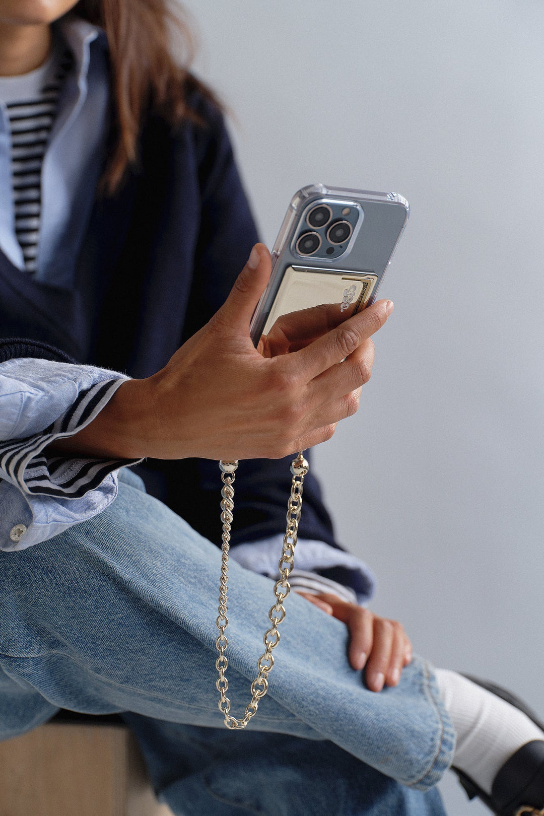 Mixed Metal Wristlet Gold - obligato