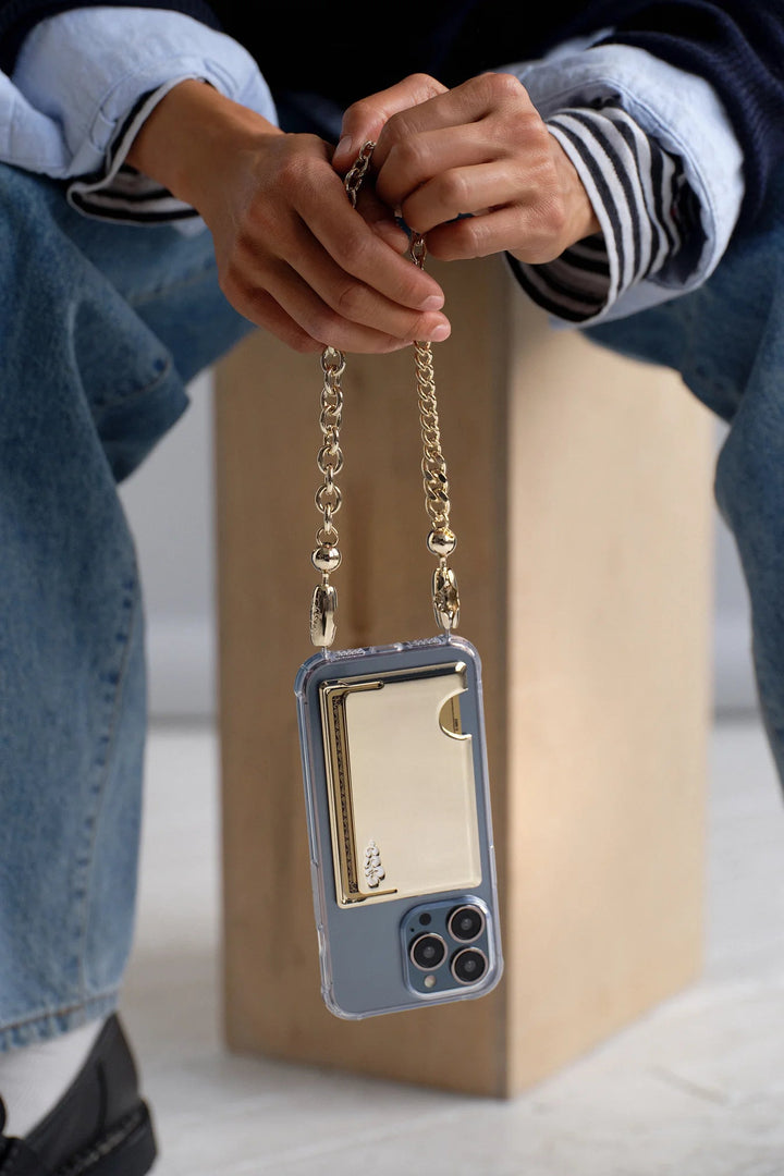 Mixed Metal Wristlet Gold - obligato