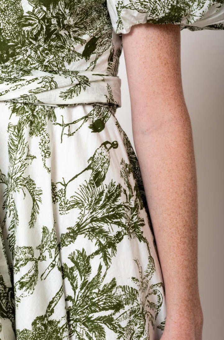 Monica Dress in Green - obligato