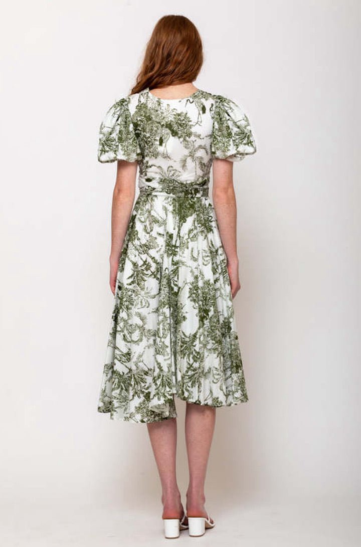 Monica Dress in Green - obligato
