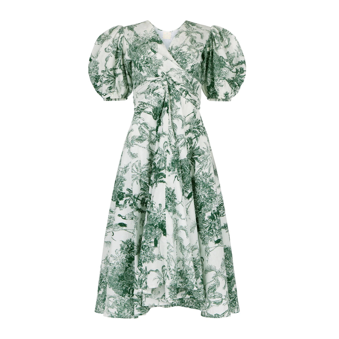 Monica Dress in Green - obligato