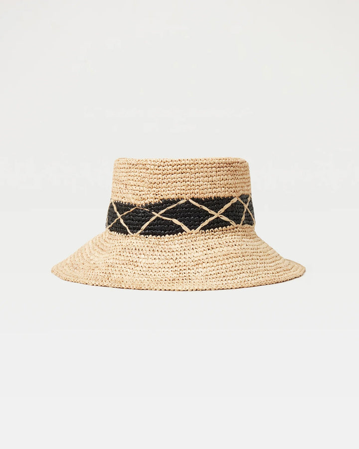 Montauk Bucket Hat in Natural - obligato