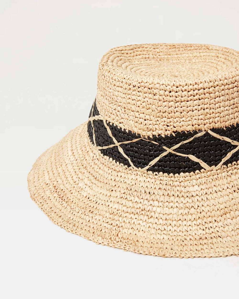 Montauk Bucket Hat in Natural - obligato