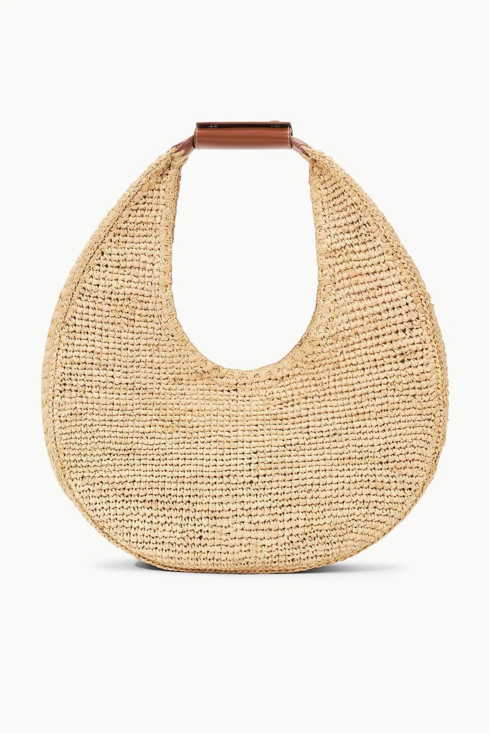 Moon Raffia Tote Bag in Natural/Tan - obligato