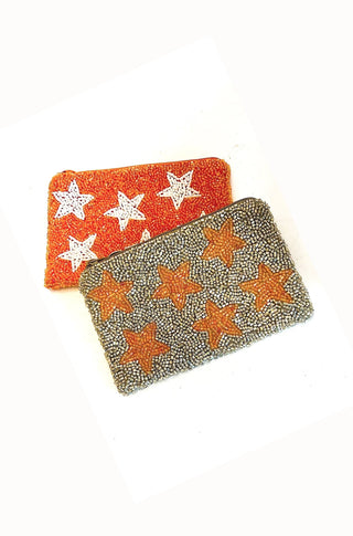 Multi Star Beaded Coin Purse - obligato