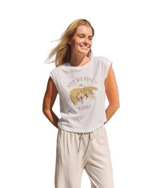 Muscle Tank Tee - Not My First Rodeo - obligato