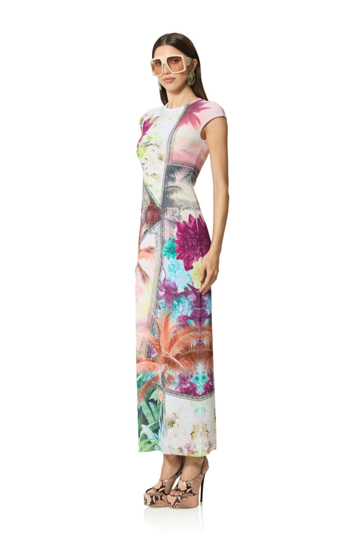 Mylo Dress in Vacation Tropic - obligato