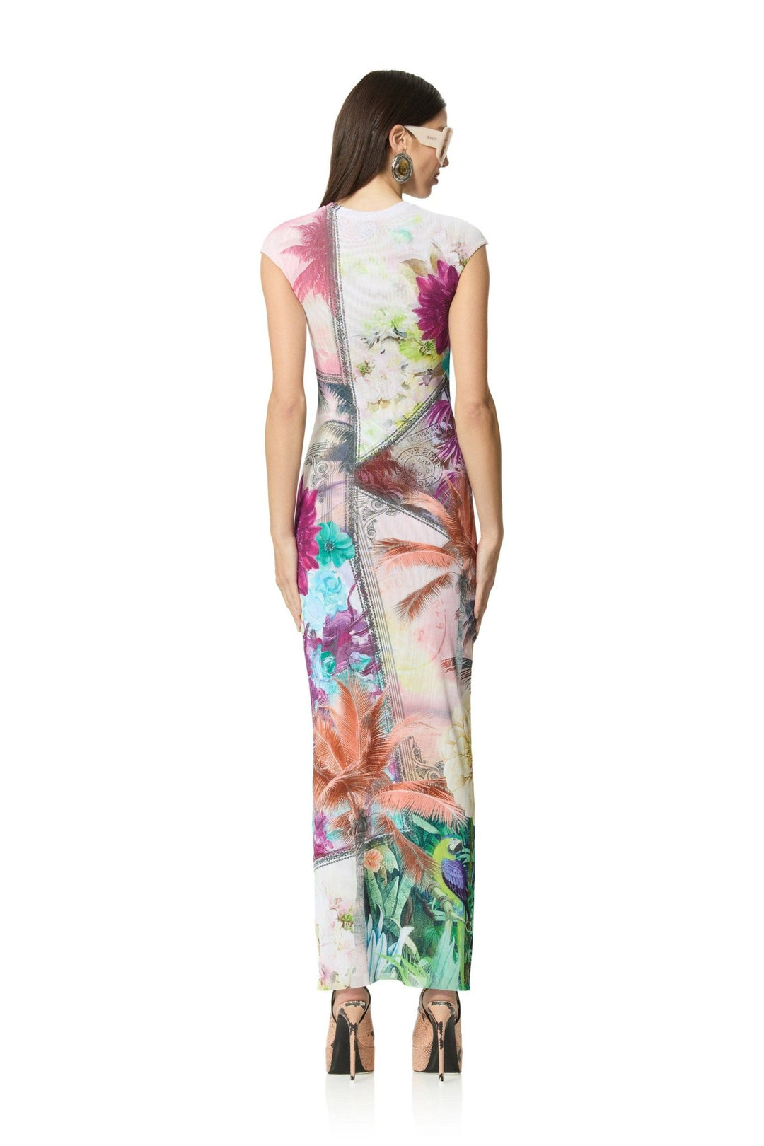Mylo Dress in Vacation Tropic - obligato