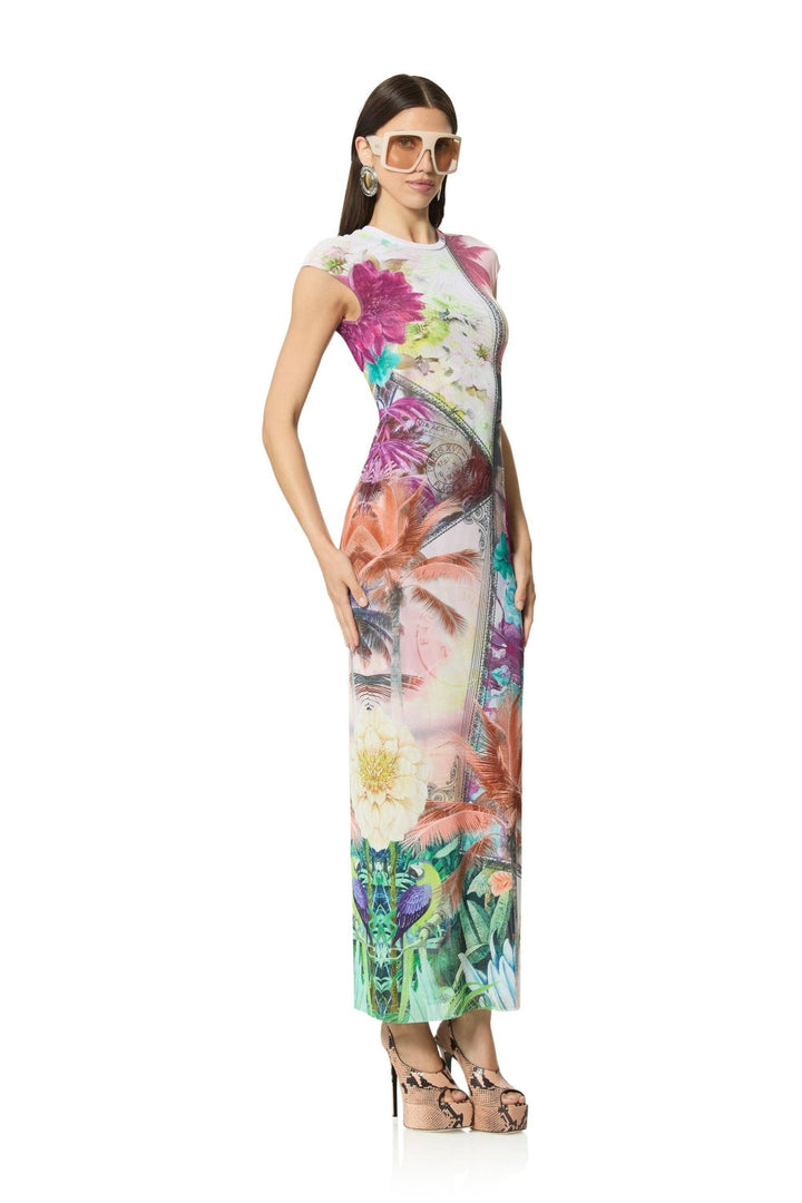 Mylo Dress in Vacation Tropic - obligato