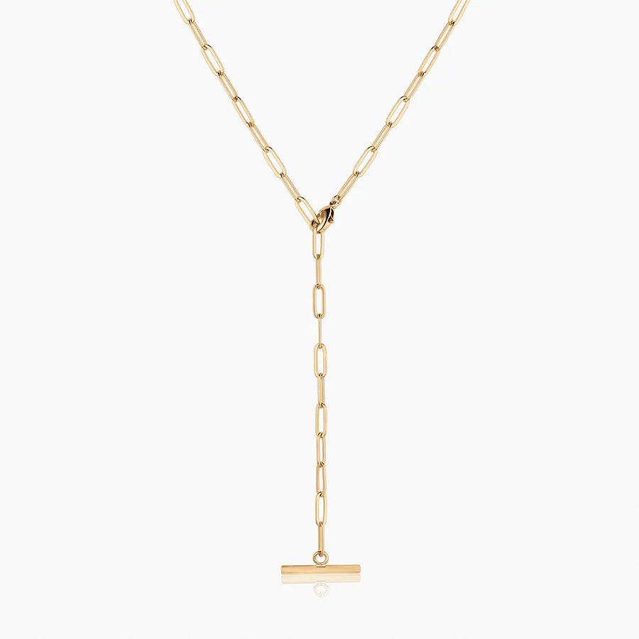 Natalie Toggle Lariat Necklace - obligato