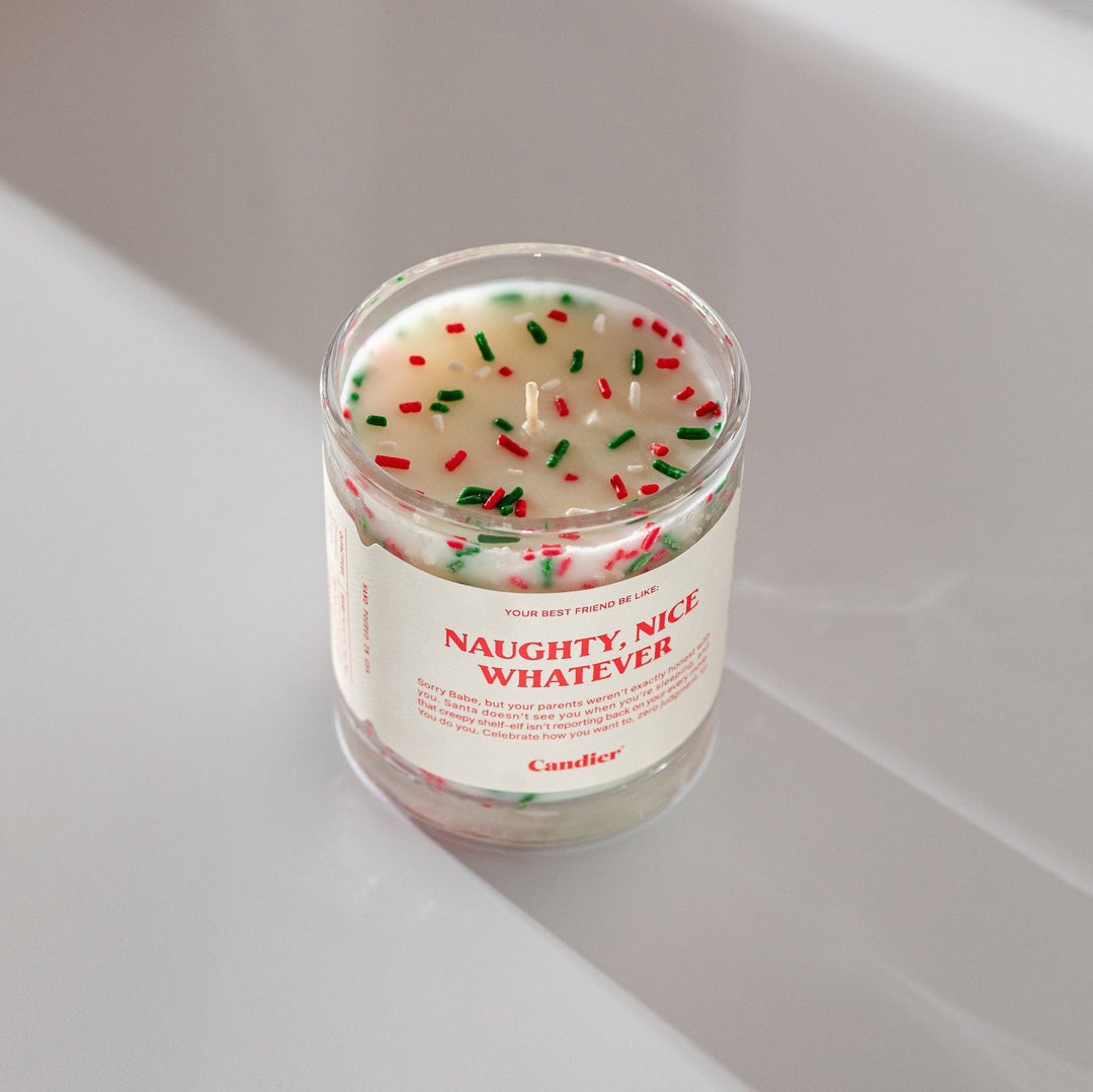 Naughty, Nice Whatever Candle - obligato