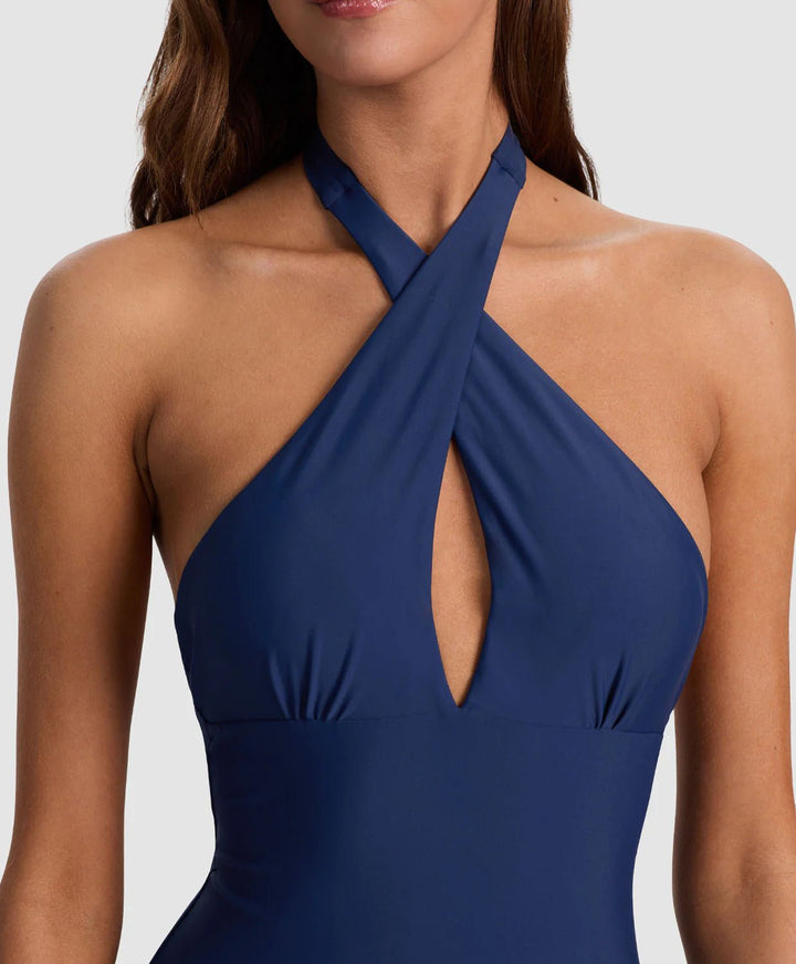 Navy Cross Front One Piece - obligato