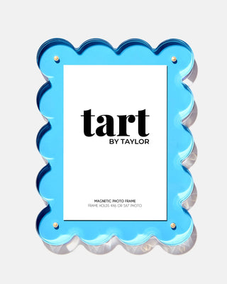 Neon Blue Acrylic Picture Frame - obligato