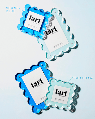 Neon Blue Mini Acrylic Picture Frame - obligato