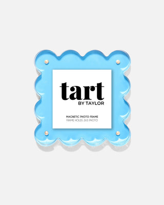 Neon Blue Mini Acrylic Picture Frame - obligato
