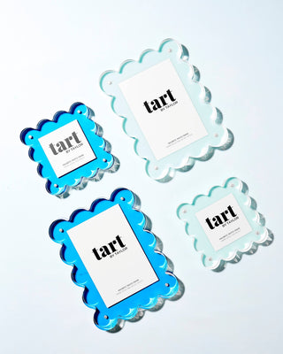 Neon Blue Mini Acrylic Picture Frame - obligato