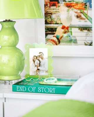 Neon Lime Acrylic Picture Frame - obligato