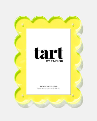 Neon Lime Acrylic Picture Frame - obligato