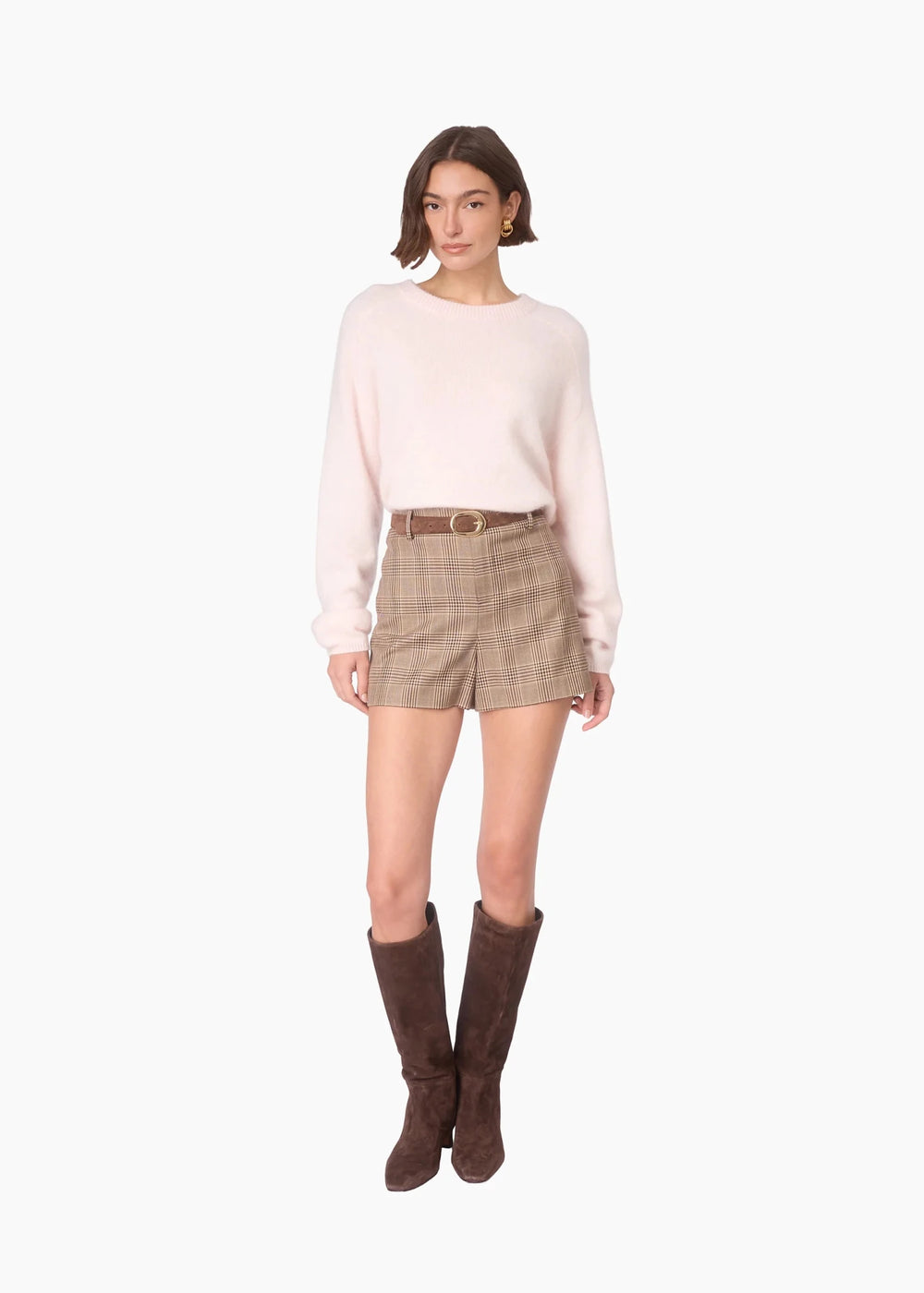 Niall Cashmere Sweater Light Pink - obligato