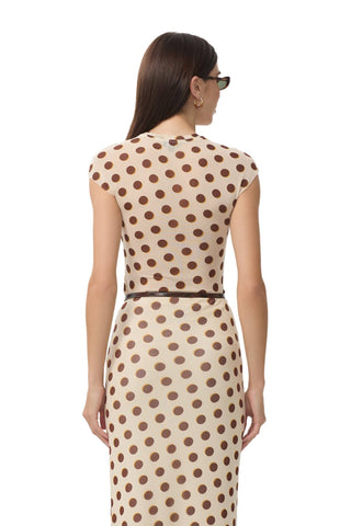 Nina Top - Gold Halo Dot - obligato