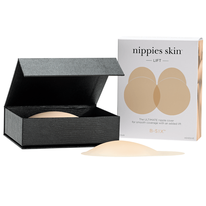 Nippies Skin Adhesive Nipple Covers with Lifting Tab: Caramel / Size 2 - obligato