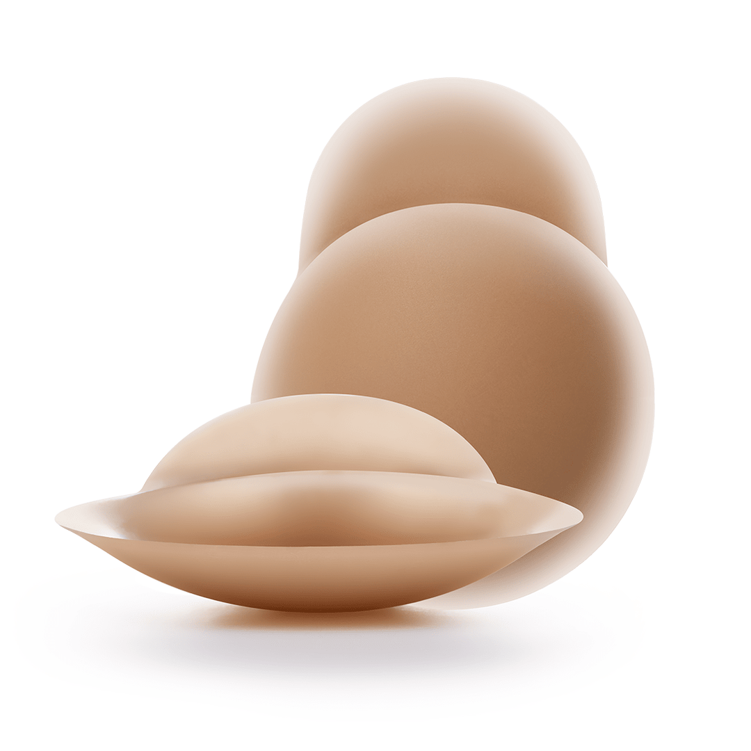 Nippies Skin Adhesive Nipple Covers with Lifting Tab: Creme / Size 2 - obligato