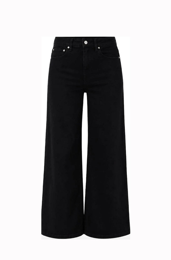 Nora Corduroy Trouser In Charcoal - obligato