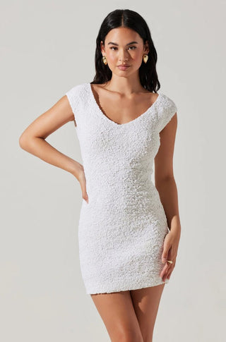 Odelle Dress in White - obligato
