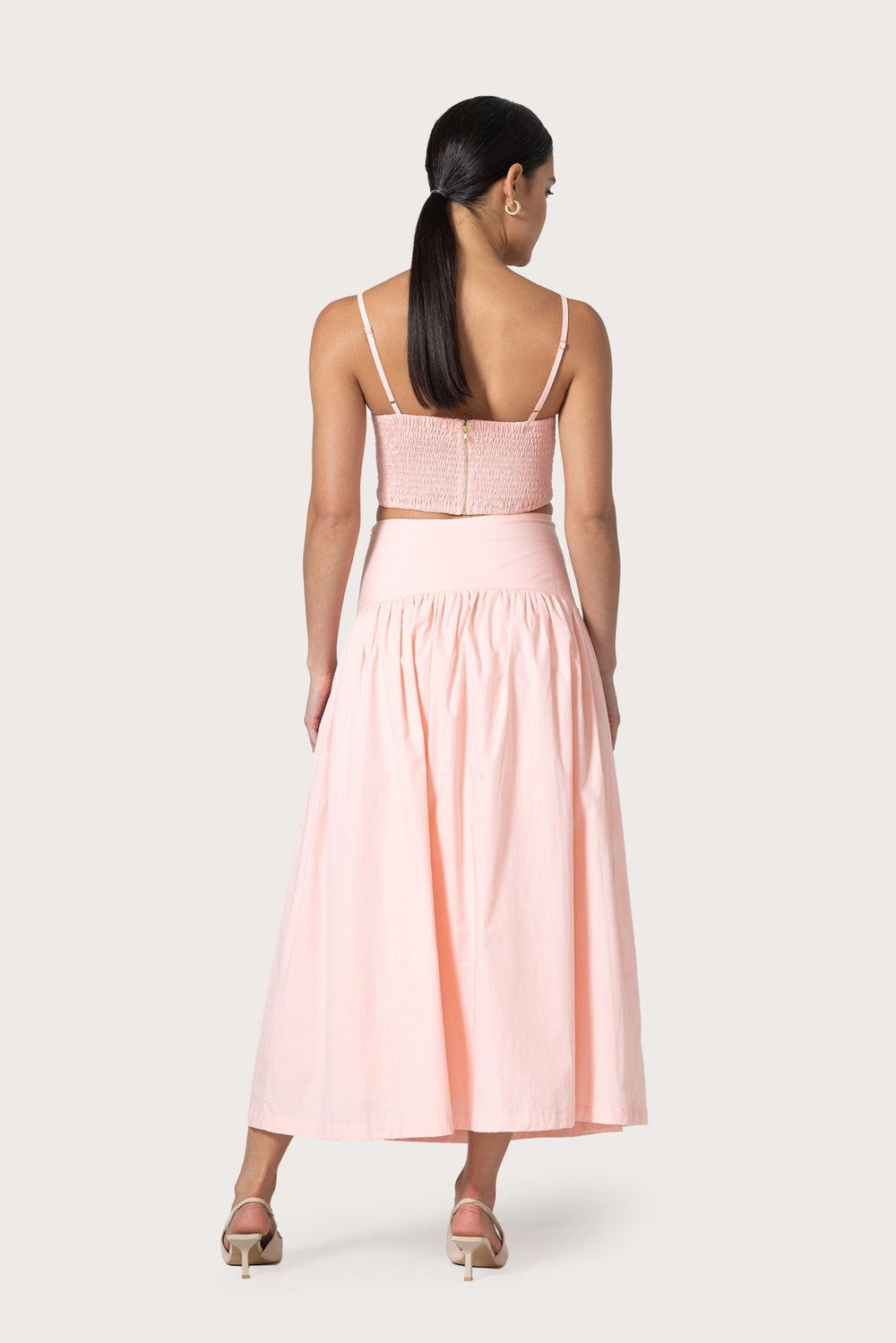 Oliver Embroidered Skirt in Dahlia - obligato