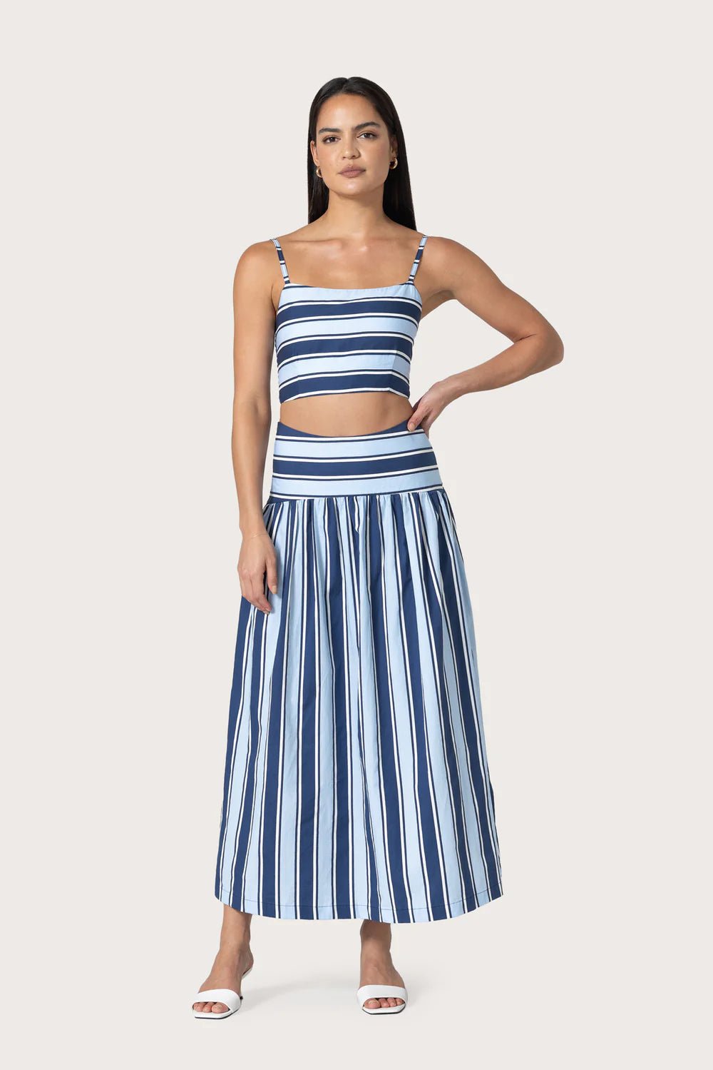 Oliver Skirt in Harbour Stripe - obligato
