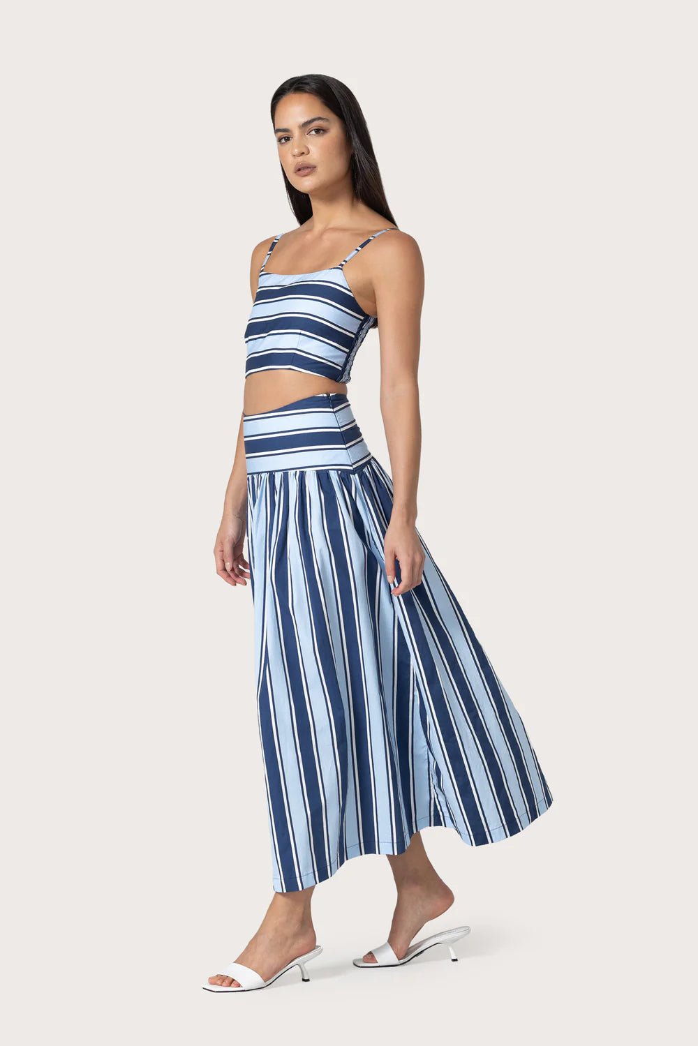 Oliver Skirt in Harbour Stripe - obligato
