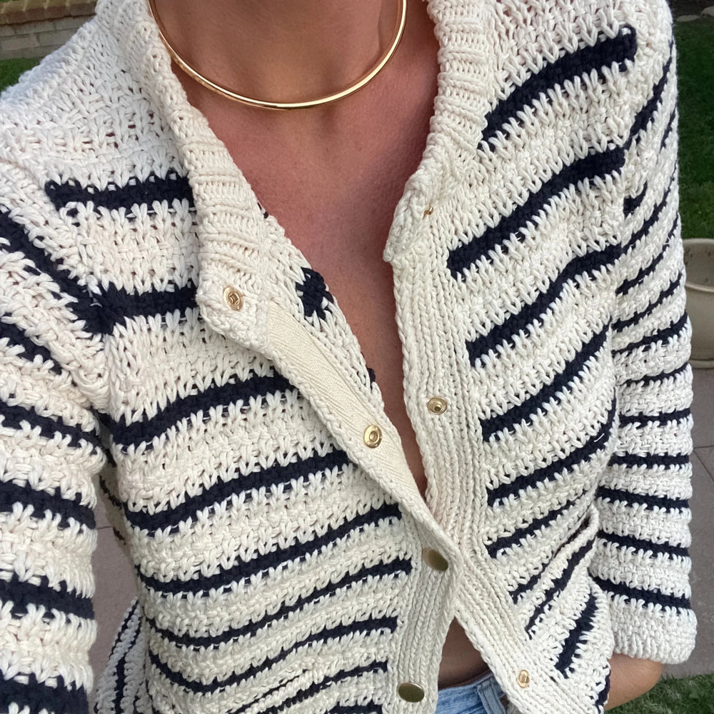 Ora Choker Necklace: 14k Gold Plated - obligato