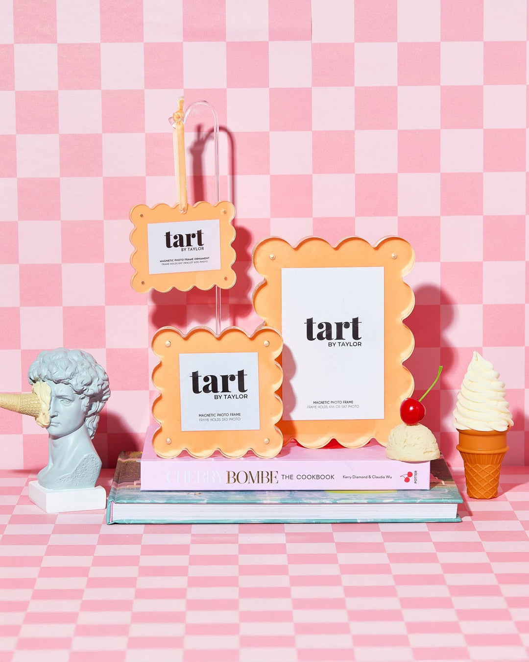 Orange Sherbet Acrylic Picture Frame - obligato