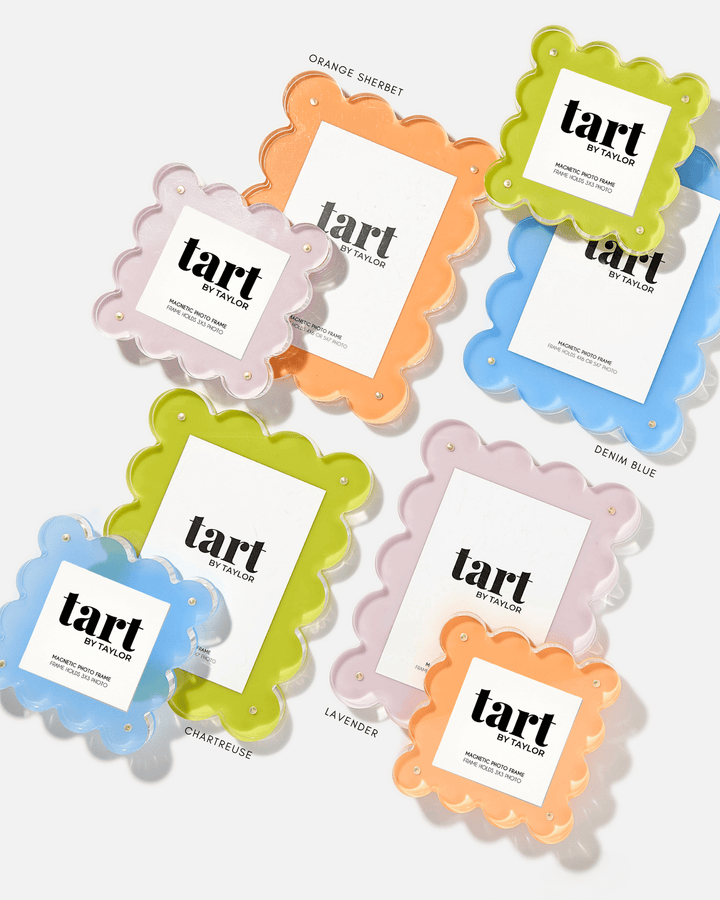 Orange Sherbet Mini Acrylic Picture Frame - obligato