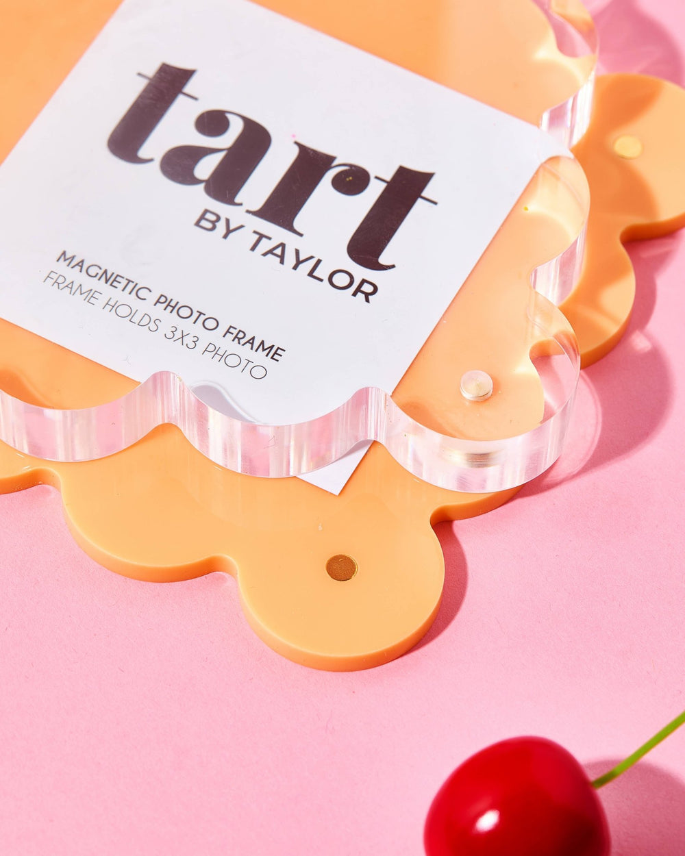 Orange Sherbet Mini Acrylic Picture Frame - obligato