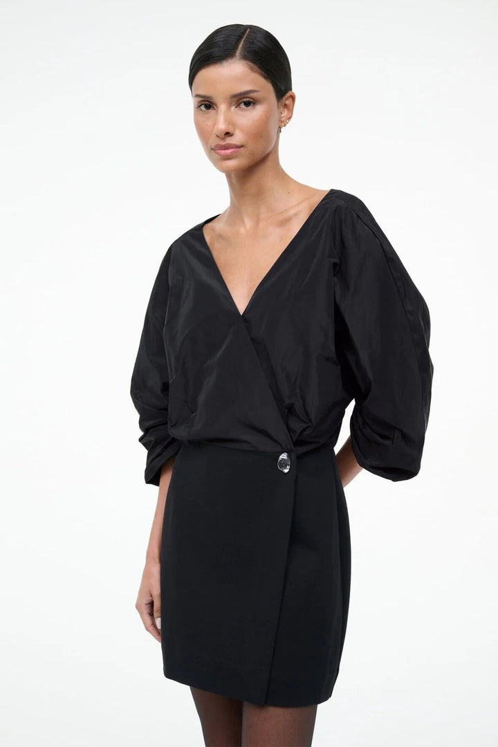 Orion Mini Dress in Black - obligato