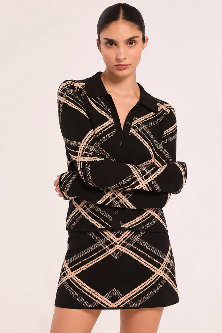 Orlie Skirt in Plaid - obligato