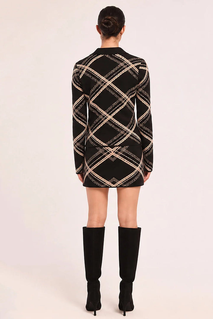 Orlie Skirt in Plaid - obligato