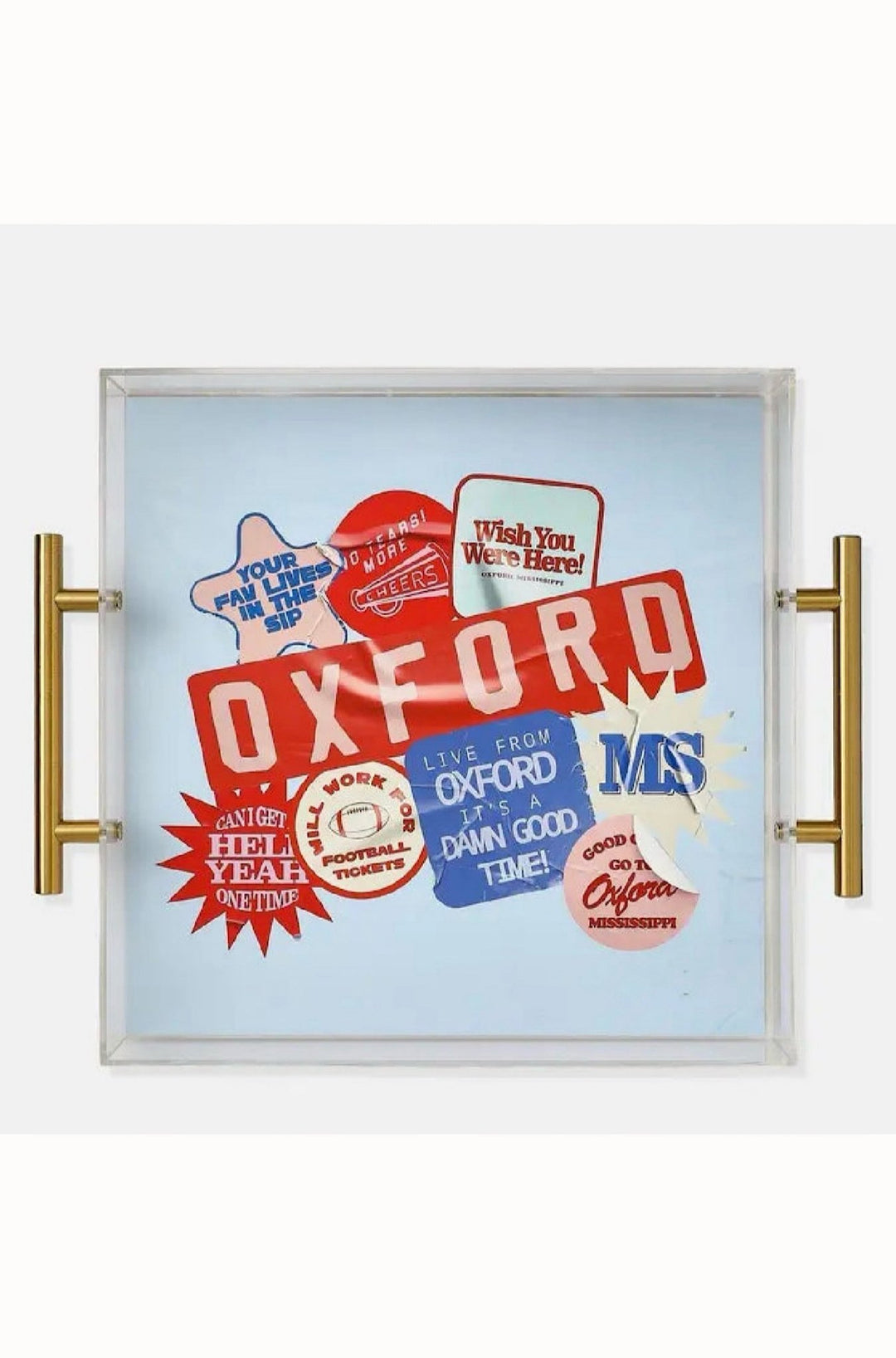 Oxford Large Tray | Tailgate Collection - obligato