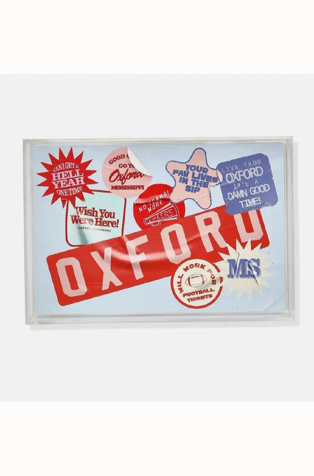 Oxford Small Tray | Tailgate Collection - obligato