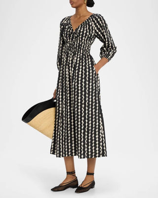 Paio Dress in Painted Noir - obligato