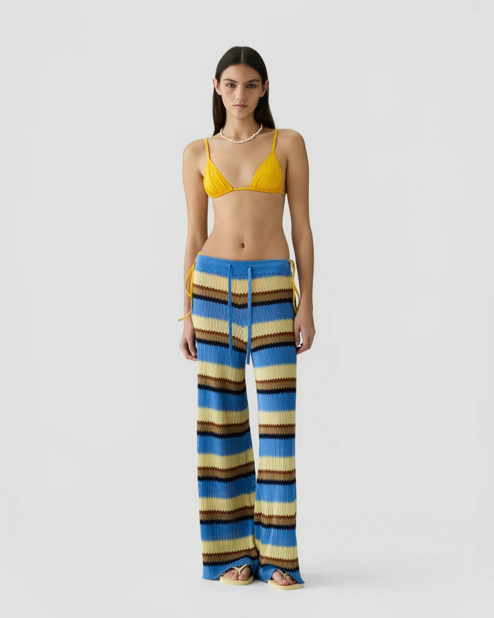 Palazzo Pant in Delft Blue - obligato