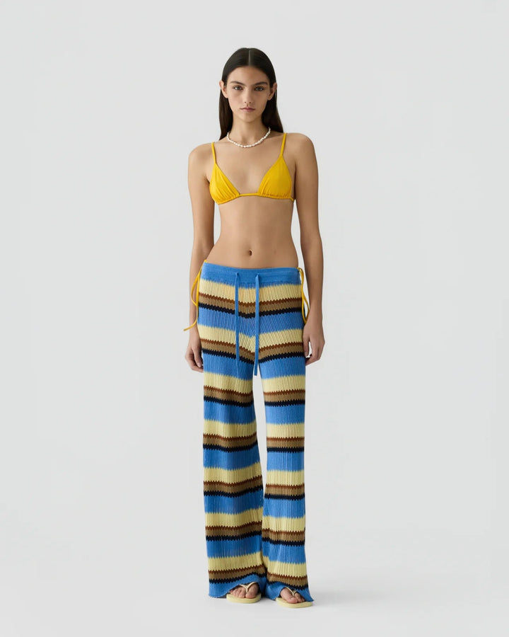 Palazzo Pant in Delft Blue - obligato