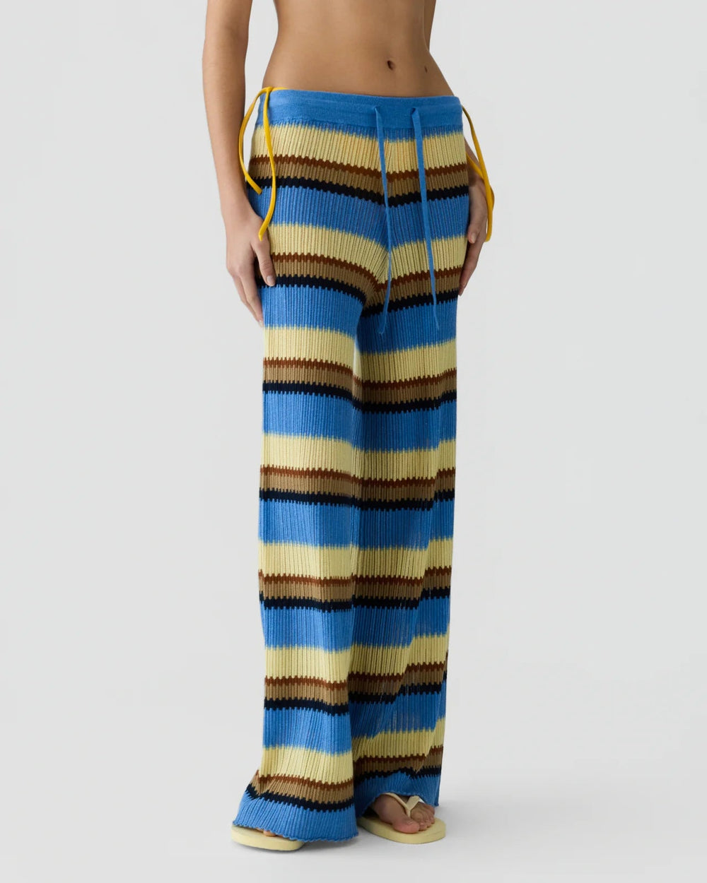 Palazzo Pant in Delft Blue - obligato