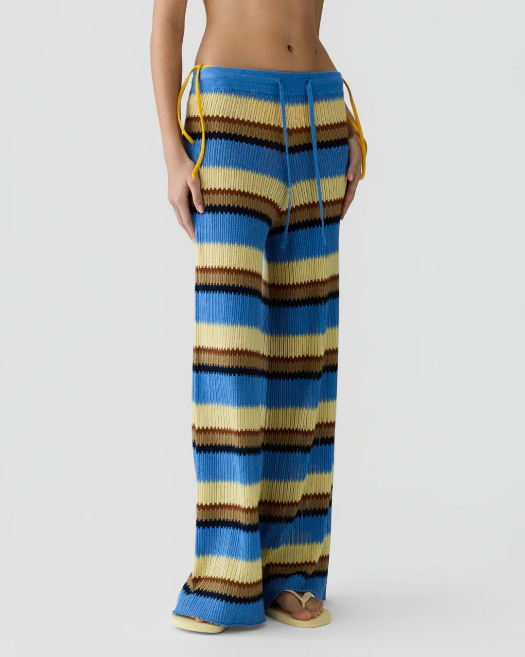 Palazzo Pant in Delft Blue - obligato