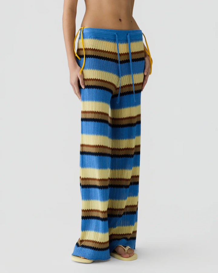 Palazzo Pant in Delft Blue - obligato