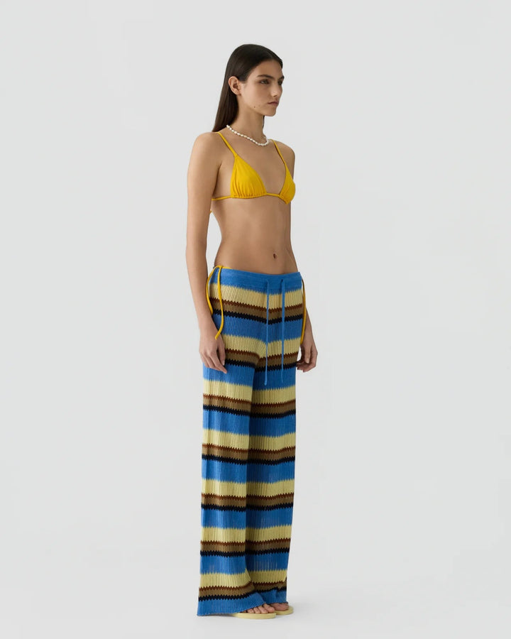Palazzo Pant in Delft Blue - obligato