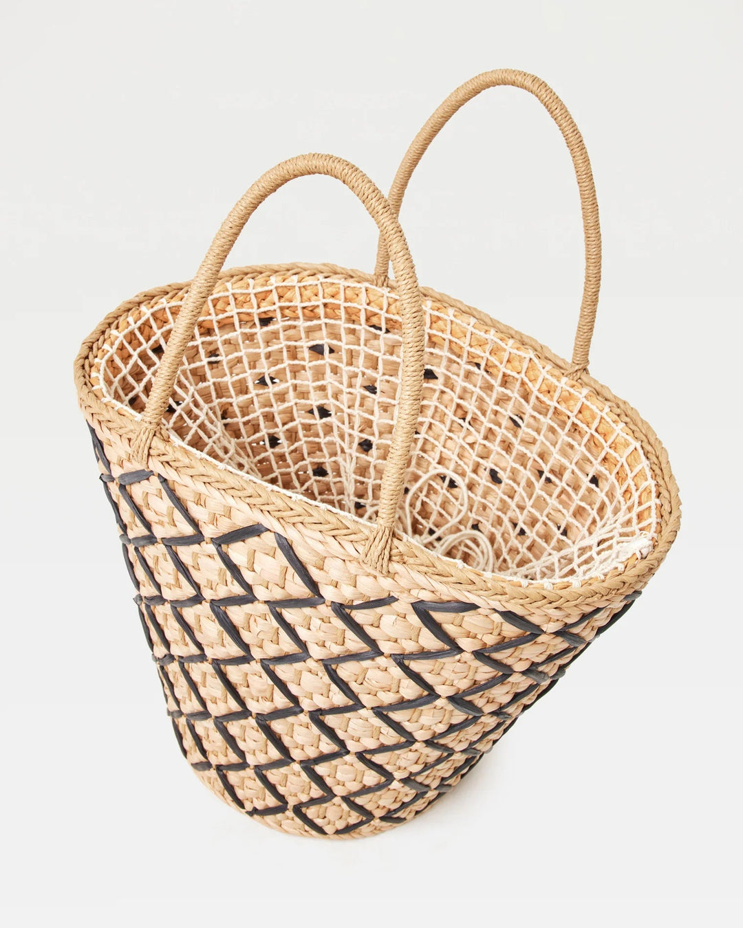 Palma Nights Bag in Natural/Black - obligato