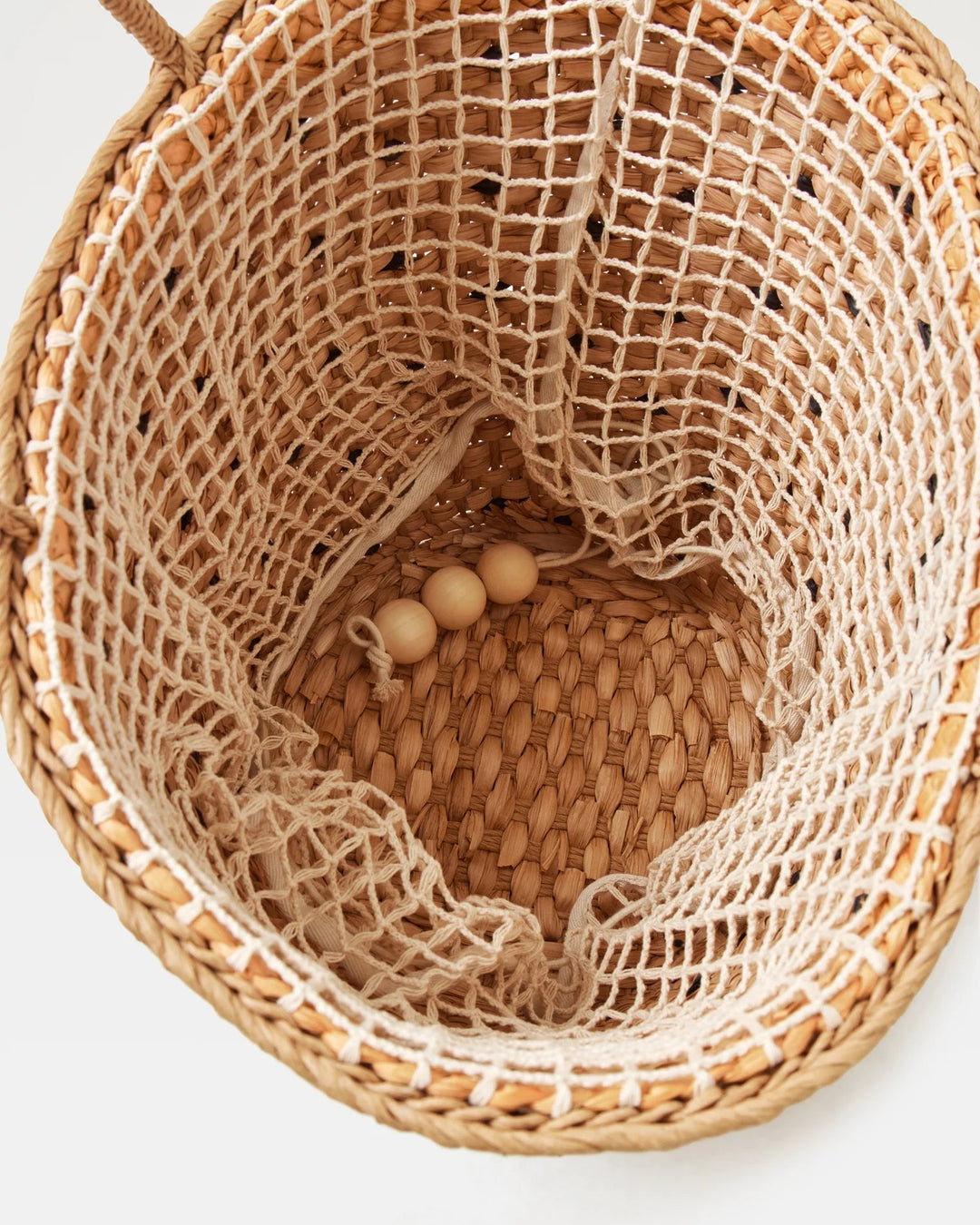 Palma Nights Bag in Natural/Black - obligato